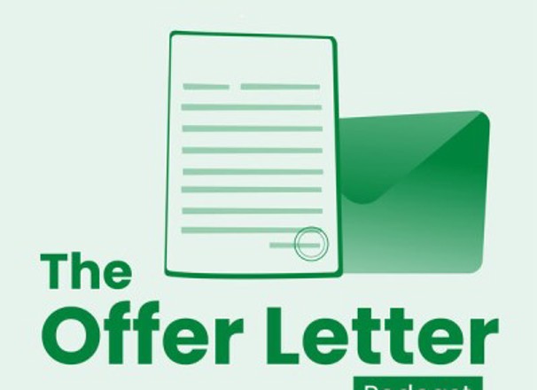 The Offer Letter Podcast logo.