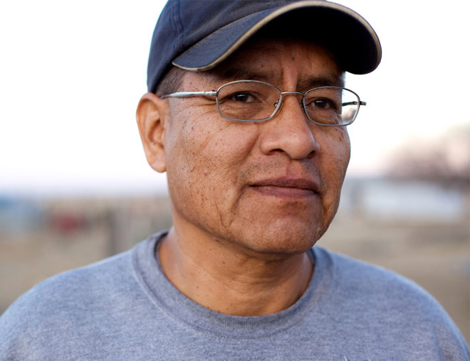 Person wearing hat outdoors