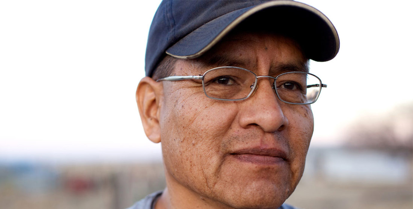 Person wearing hat outdoors