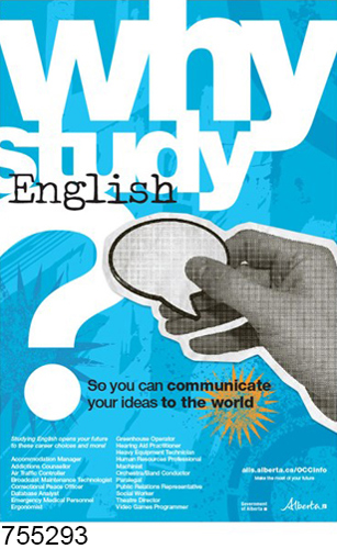 Why Study English? Poster