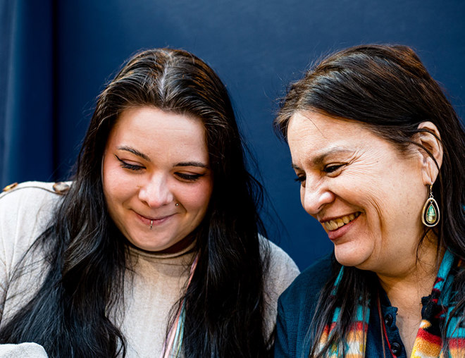 Indigenous Women Share a Tech-Infused Moment